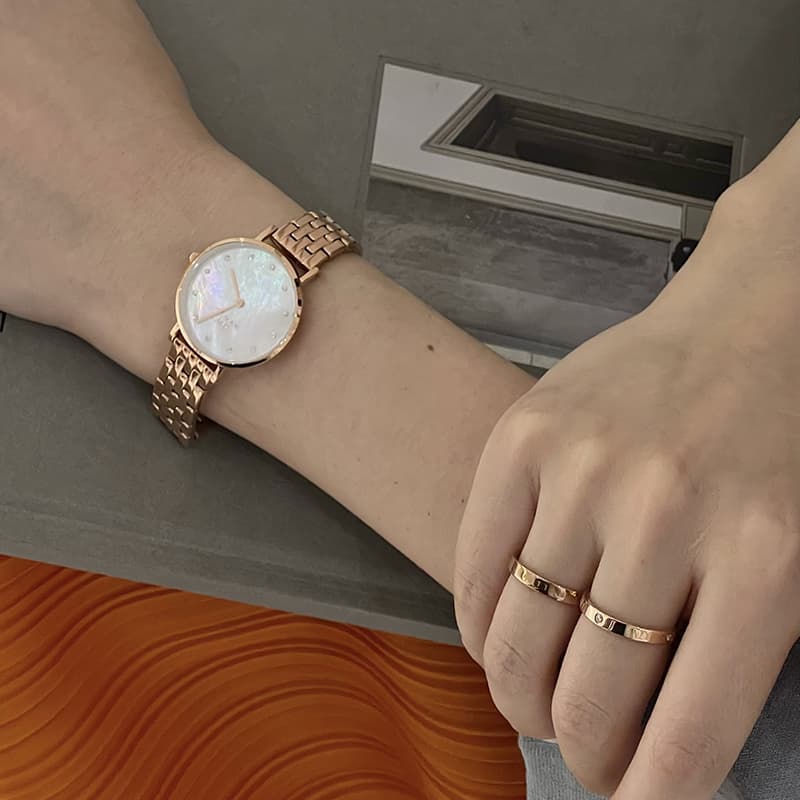 Кольца из сплава Daniel Wellington унисекс, розовое золото