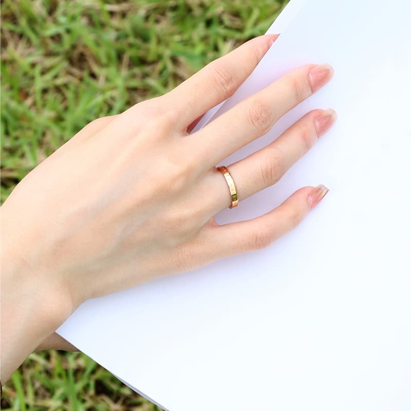 Кольца из сплава Daniel Wellington унисекс, розовое золото