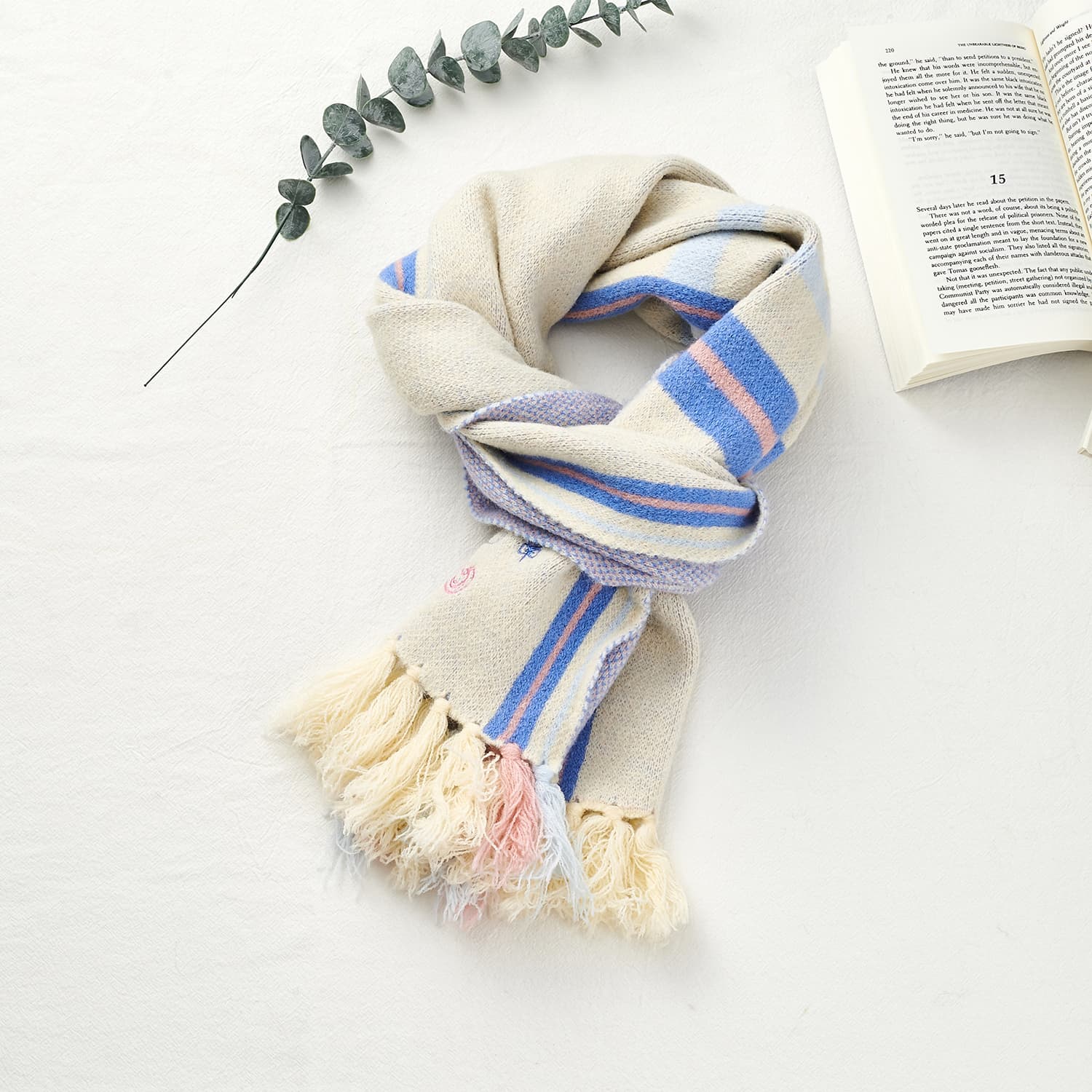 Sanrio My Melody Cinnamoroll вязаные шарфы из полиэстера унисекс