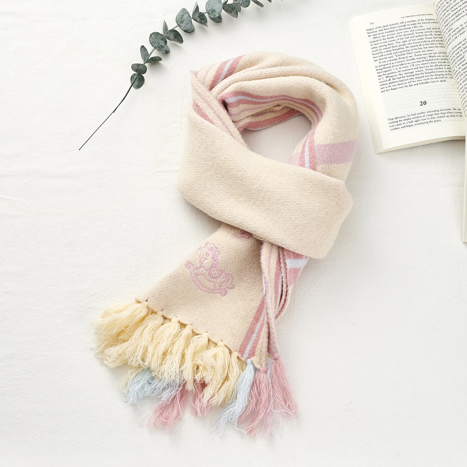 Sanrio My Melody Cinnamoroll вязаные шарфы из полиэстера унисекс