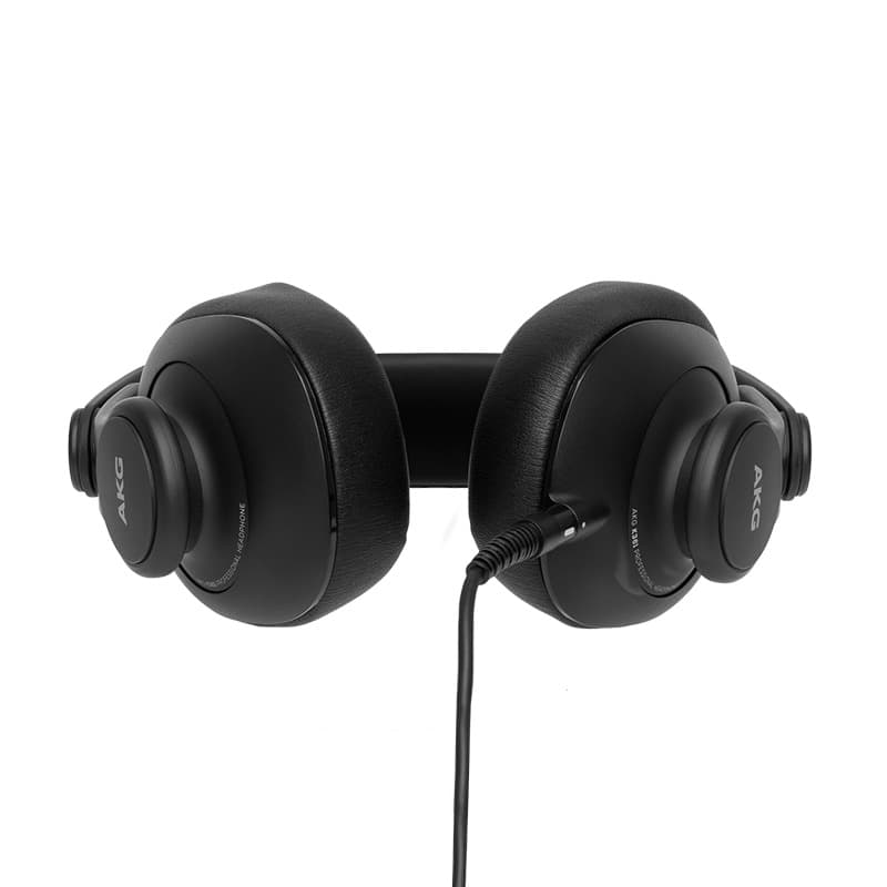 AKG K361/K371 Складной портативный закрытый монитор Hi-Fi прямые музыкальные наушники с головным креплением