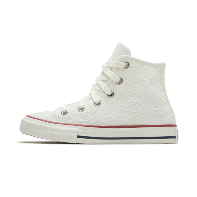 Converse Chuck Taylor All Star High Top Kids Canvas Shoes White Children Aged 3 7 Years Old