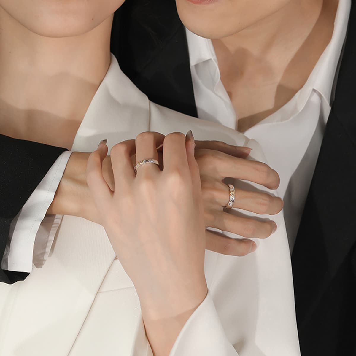 Регулируемые открывающиеся кольца VAN GOGH нишевого дизайна унисекс