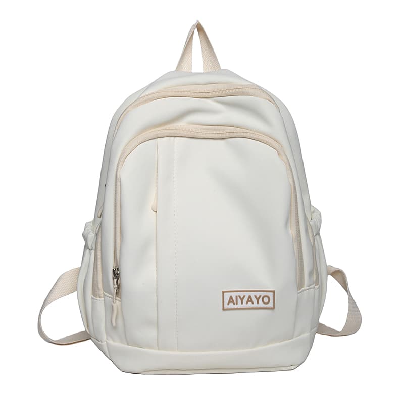 Рюкзак OUZIHUANG из нейлона, большой, унисекс, розовый/синий/белый/черный/желтый/зеленый