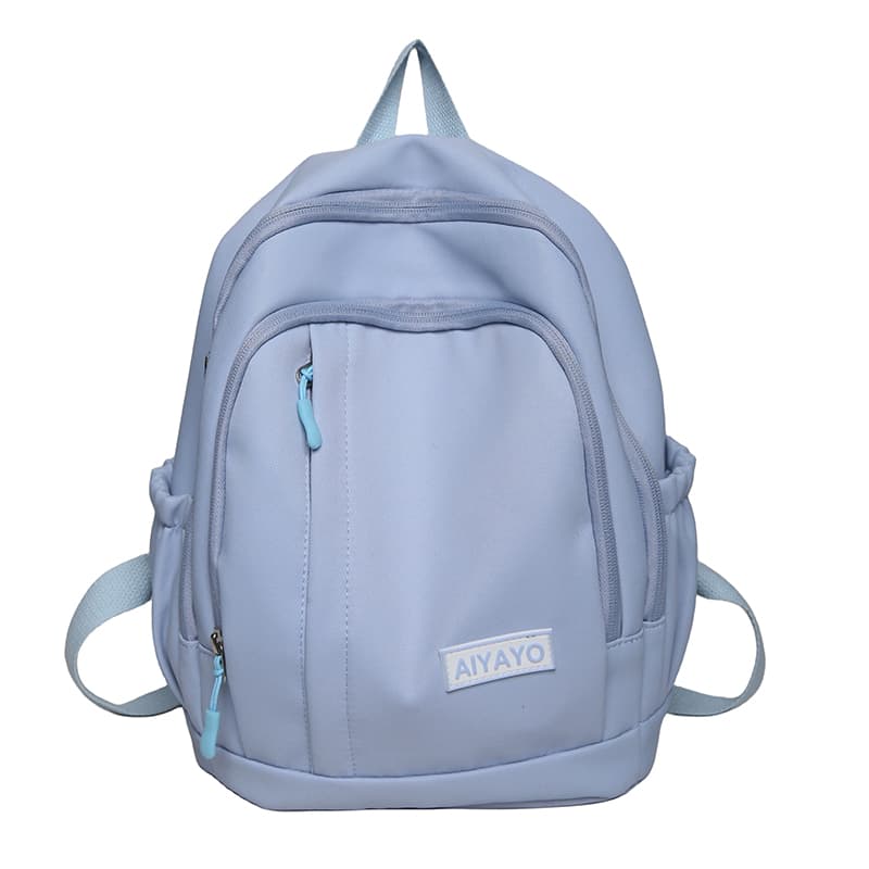 Рюкзак OUZIHUANG из нейлона, большой, унисекс, розовый/синий/белый/черный/желтый/зеленый