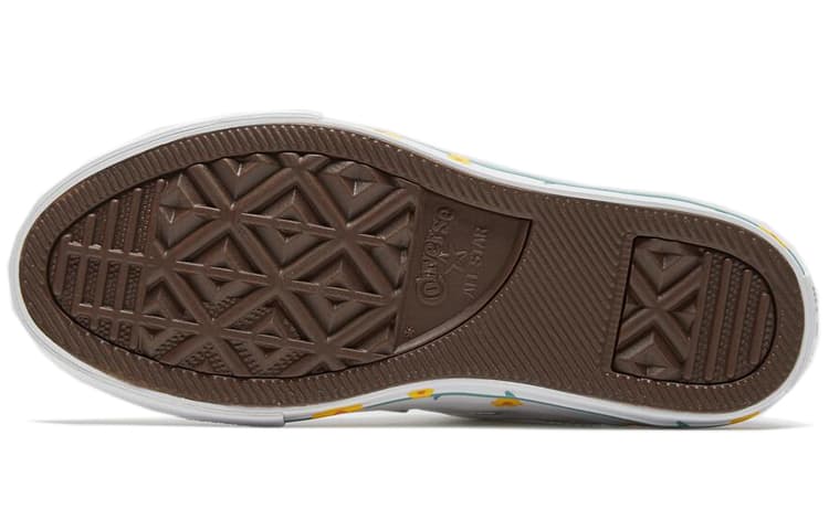 Туфли Converse All Star со средним верхом, белые, для детей от 3 до 7 лет