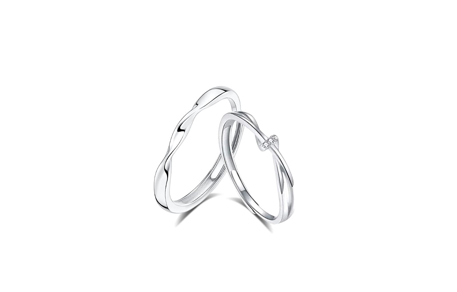 Кольца из стерлингового серебра Asia Star унисекс