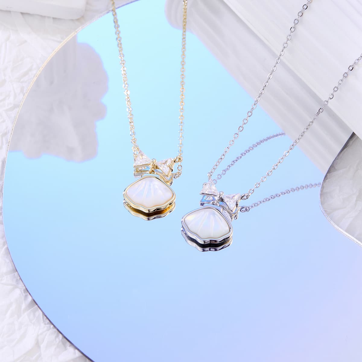 Женские ожерелья из сплава DODOGOGO в упаковке