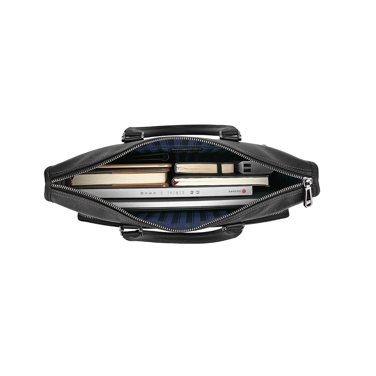 FAIRWHALE Сумка для ноутбука из натуральной коровьей кожи, большая мужская сумка, портфель, черный цвет