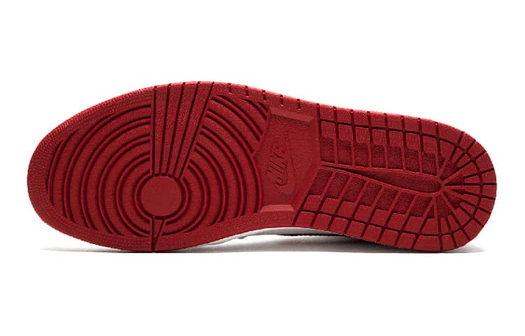 Кроссовки Air Jordan 1 Retro High Og, красный металлик, Gs