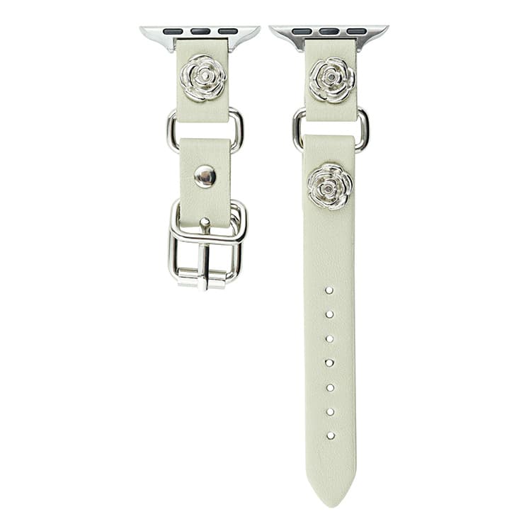 IBOANN Strap Apple Compatibility Leather 49mm