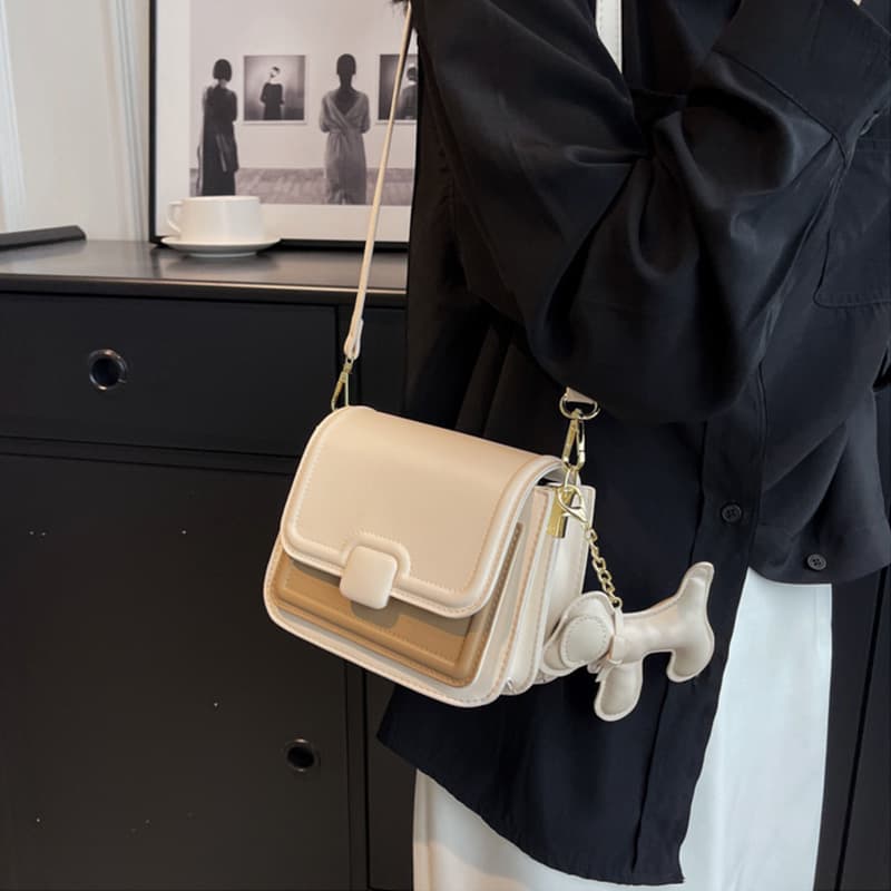 JANE KLAIN Маленькая квадратная сумка из синтетической кожи, седельная сумка, сумка через плечо, сумка через плечо, обычная женская сумка