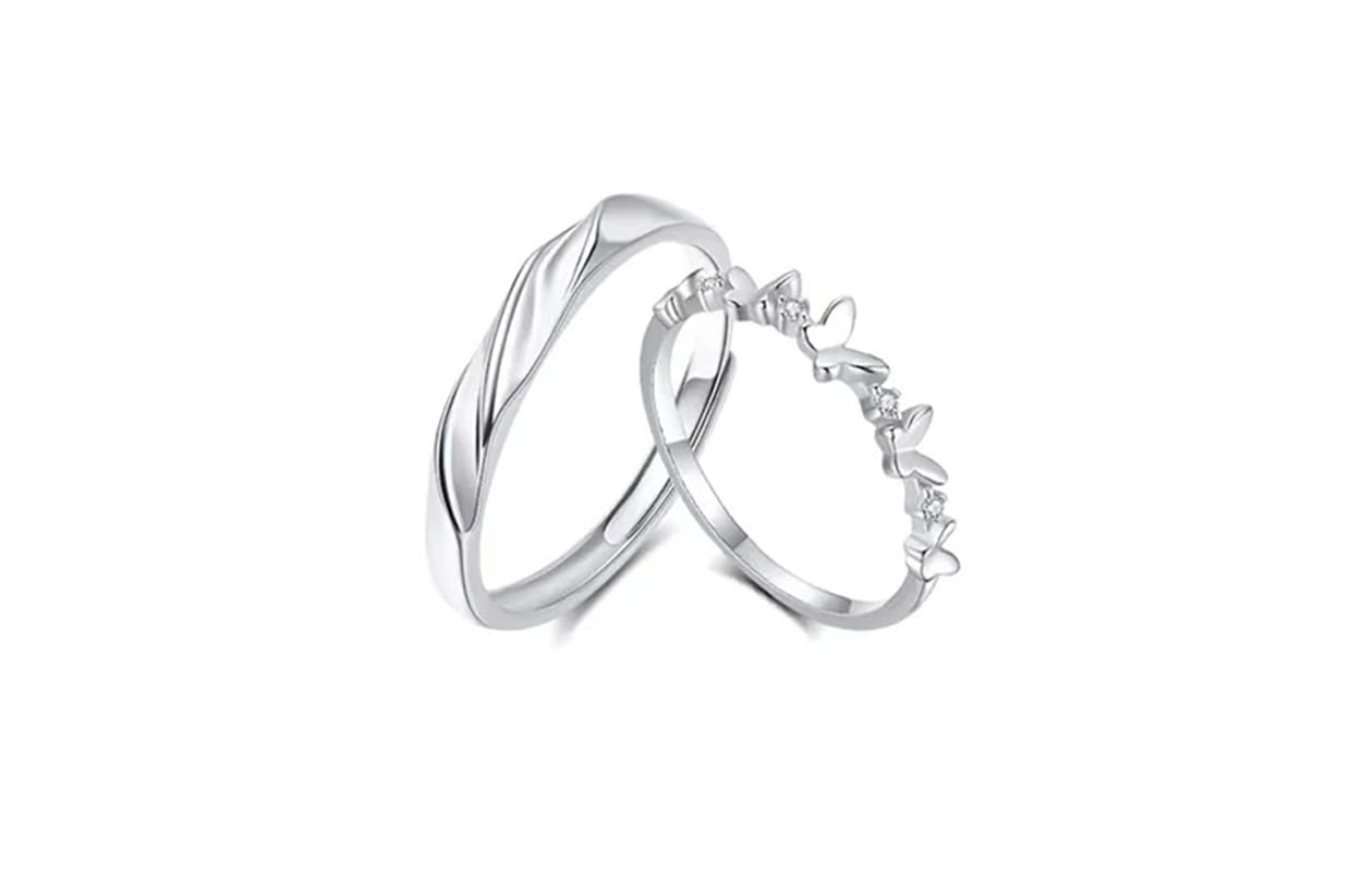 Кольца из тонкого серебра Bailijin 999 унисекс
