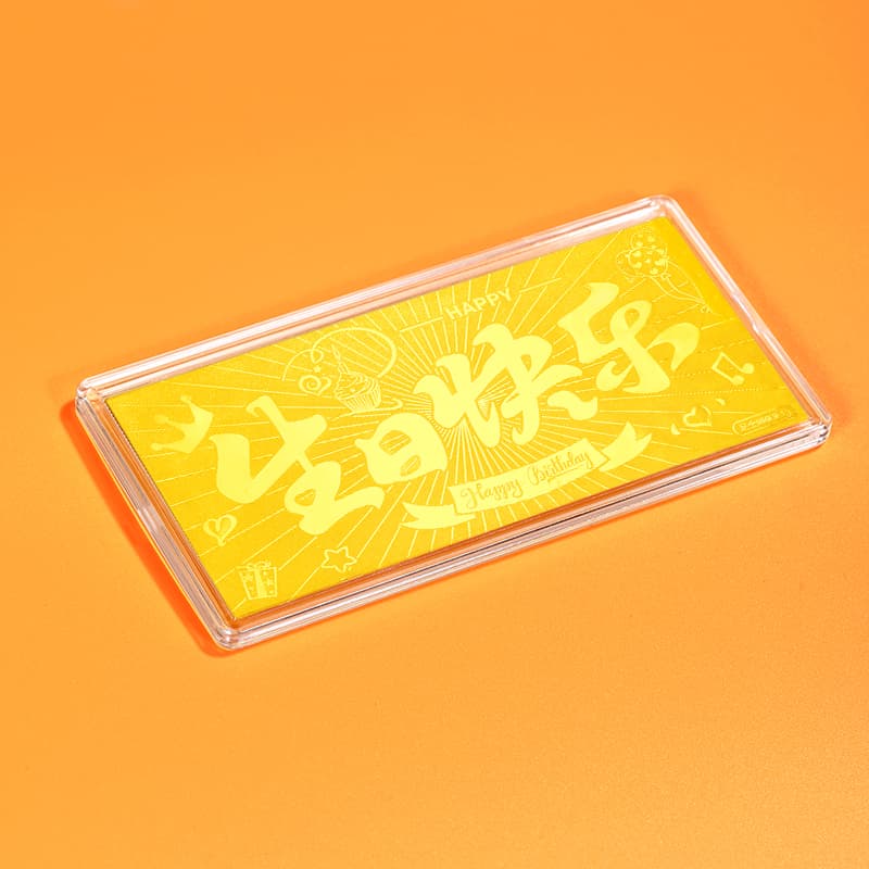 CHOW KING SANG Золотой слиток/монета/золотая медаль унисекс