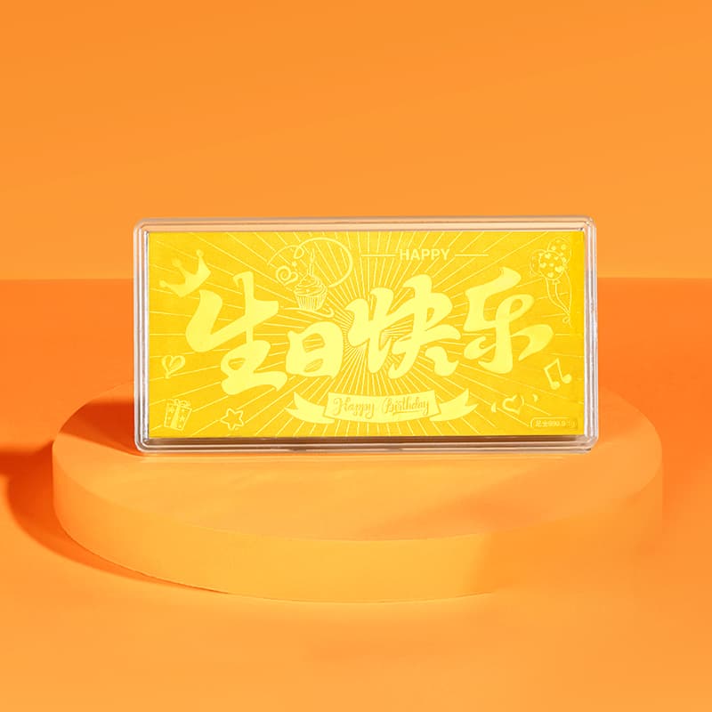 CHOW KING SANG Золотой слиток/монета/золотая медаль унисекс