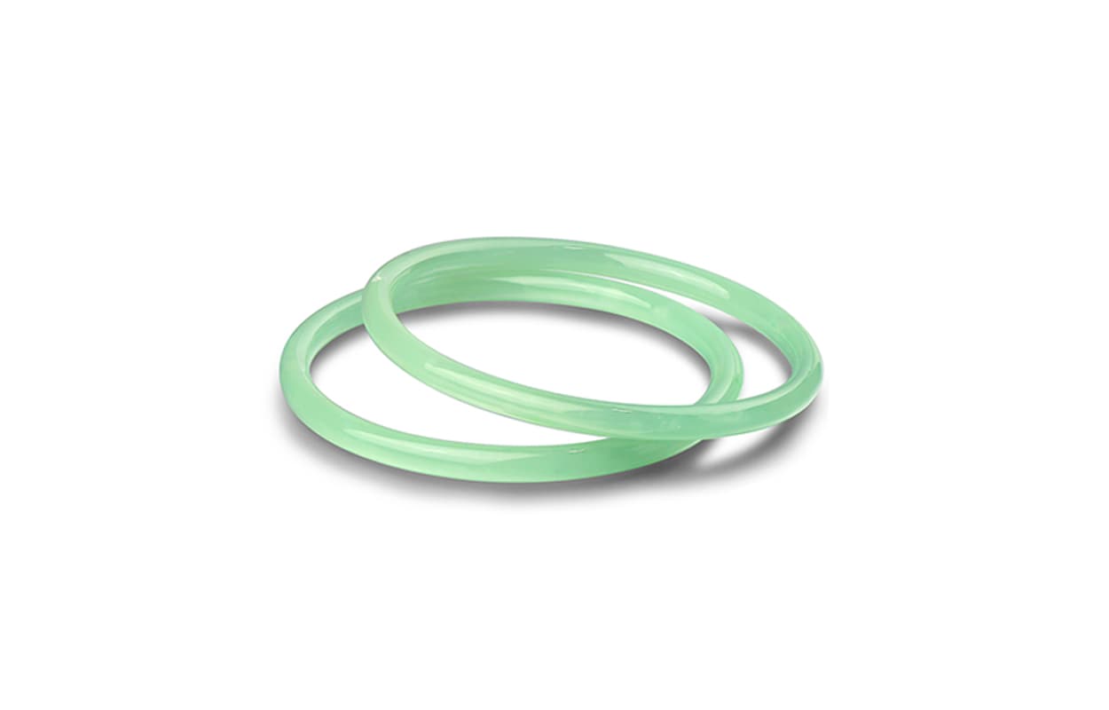 COPI Женские браслеты из нефрита с цветной глазурью