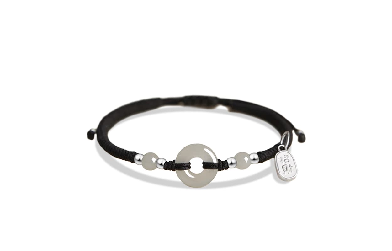 WANLIACC Браслеты из нефрита с цветной глазурью унисекс