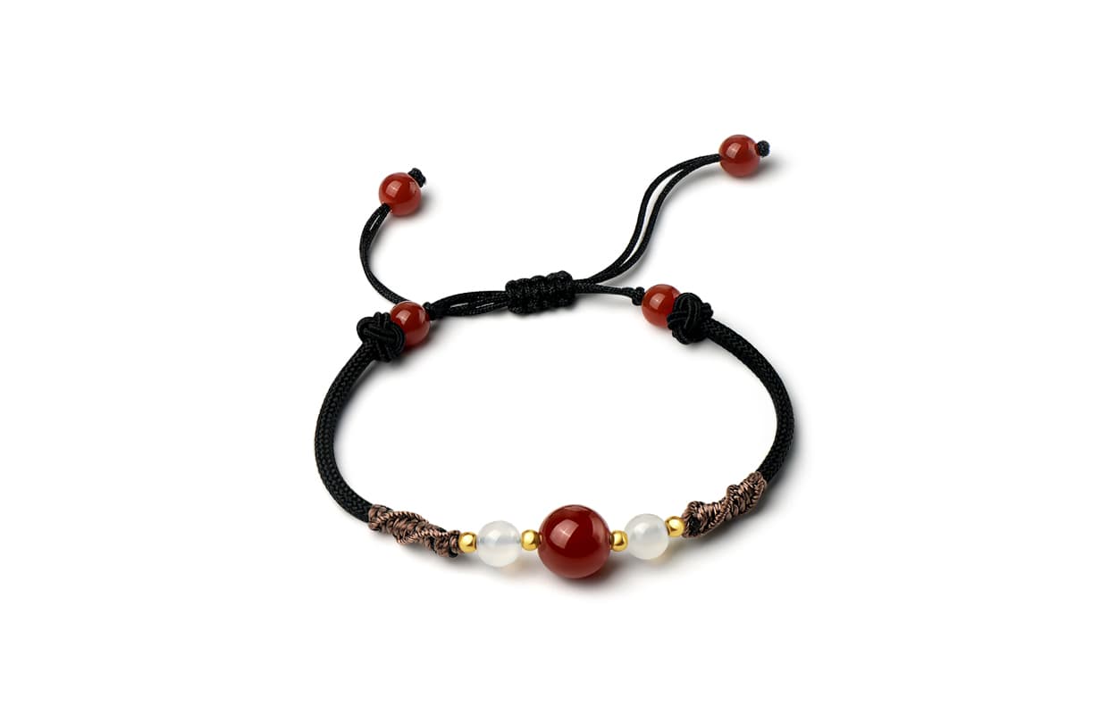 WANLIACC Браслеты из нефрита с цветной глазурью унисекс