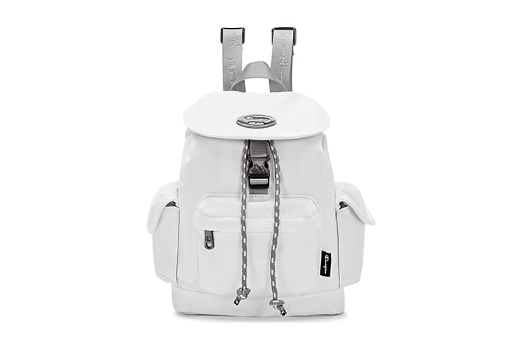 Champion Fabric Backpack Regular Unisex Gray/White/Black/Denim