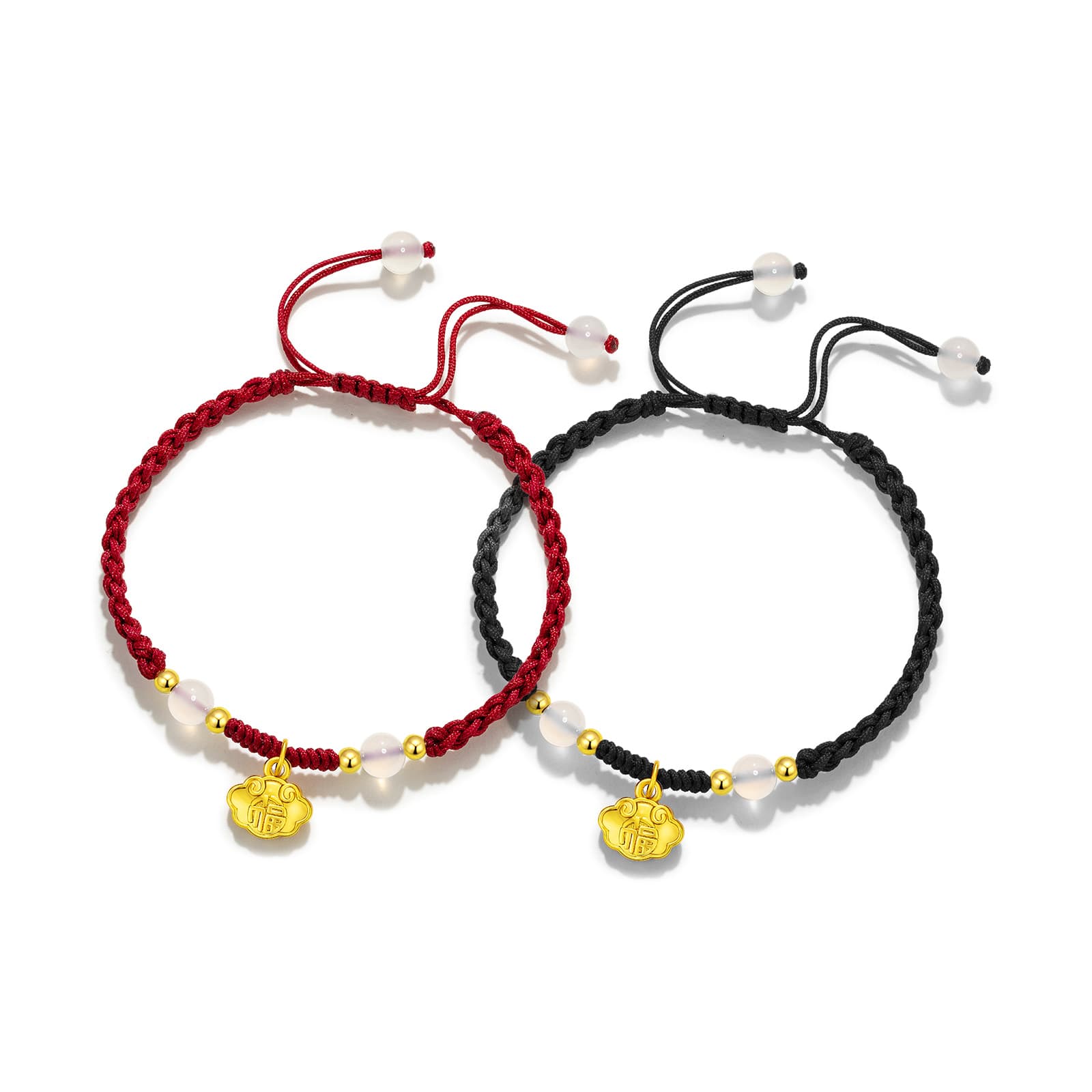 Плетеные веревочные браслеты Jodie&Kevin унисекс