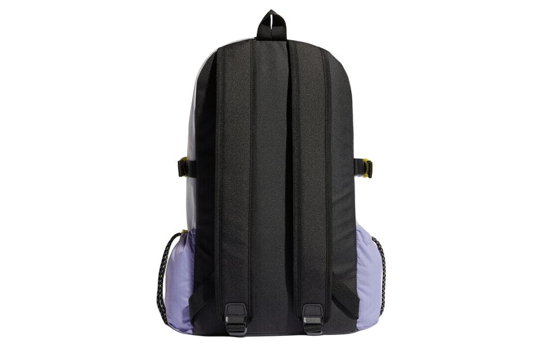 Рюкзак Adidas Neo из переработанного полиэстера среднего размера унисекс светло-серебристый, фиолетовый и лимонный