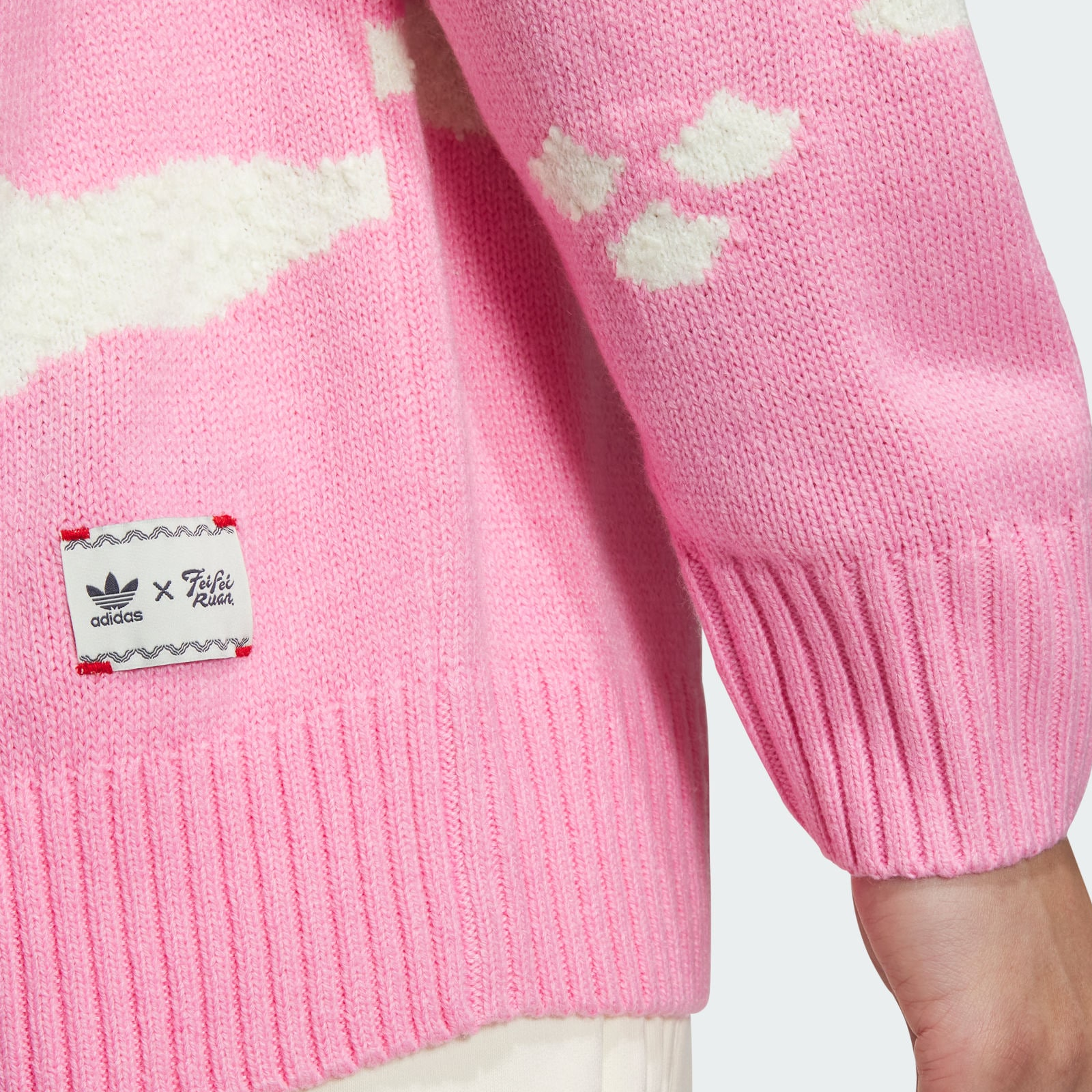 Свитер унисекс Adidas Originals x FEIFEI RUAN Розовый