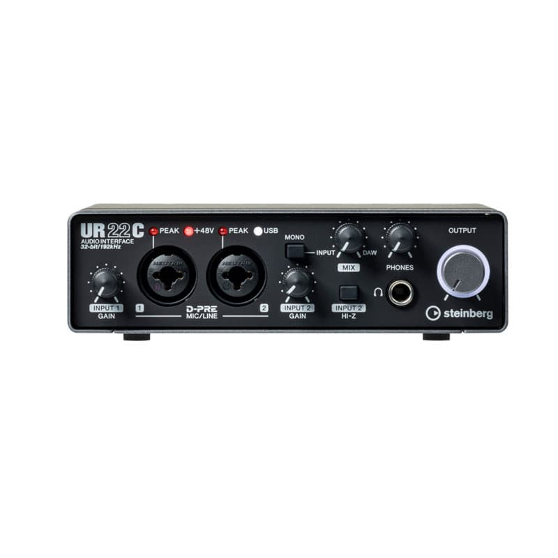 YAMAHA External Sound Cards UR22C 2X2 USB 3.0 Audio Interface
