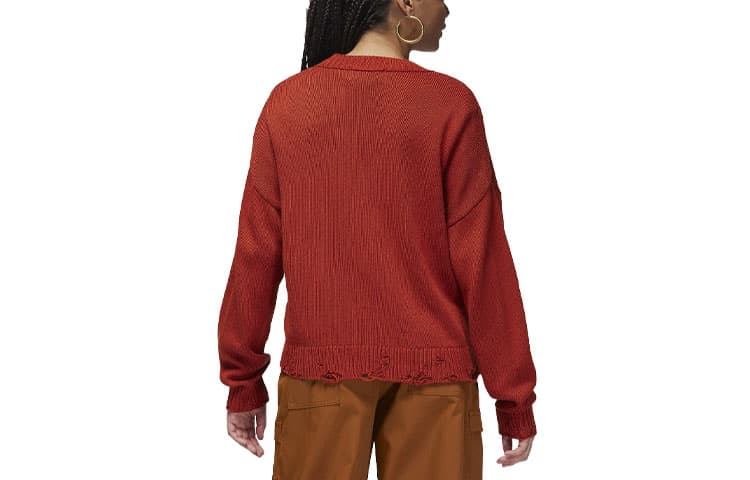 Свитер женский красный Jordan Year Of The Dragon CNY Series FW23