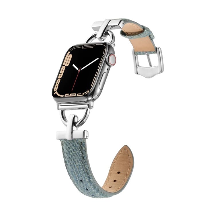 IBOANN Ремешок из джинсового материала, совместимого с Apple