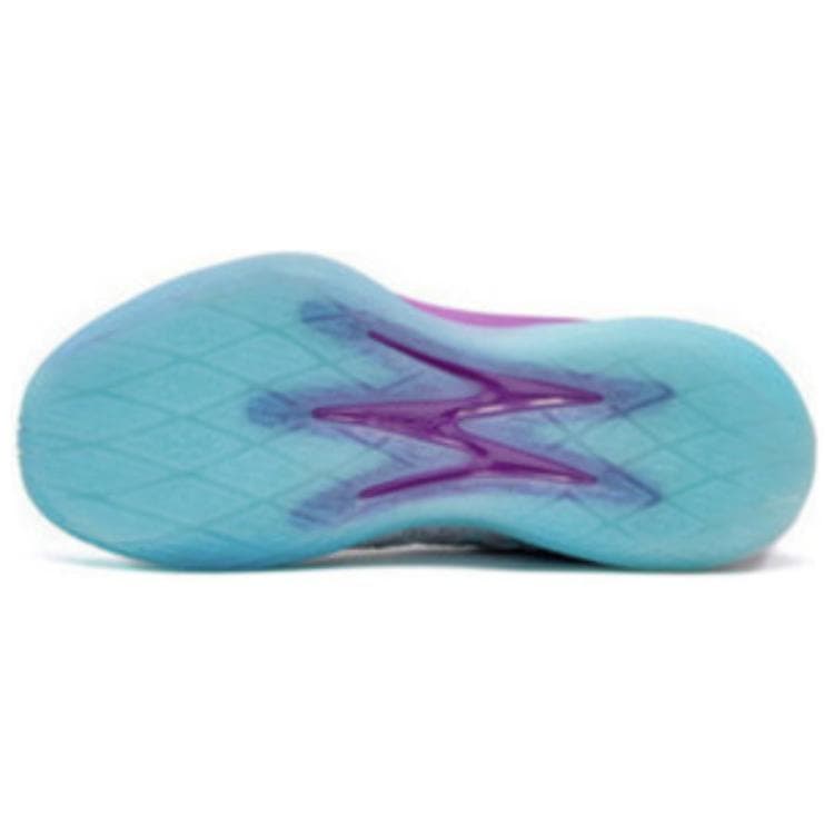 361° Big3 2.0 Противоскользящие износостойкие баскетбольные кроссовки со средним верхом мужские белые фиолетовые