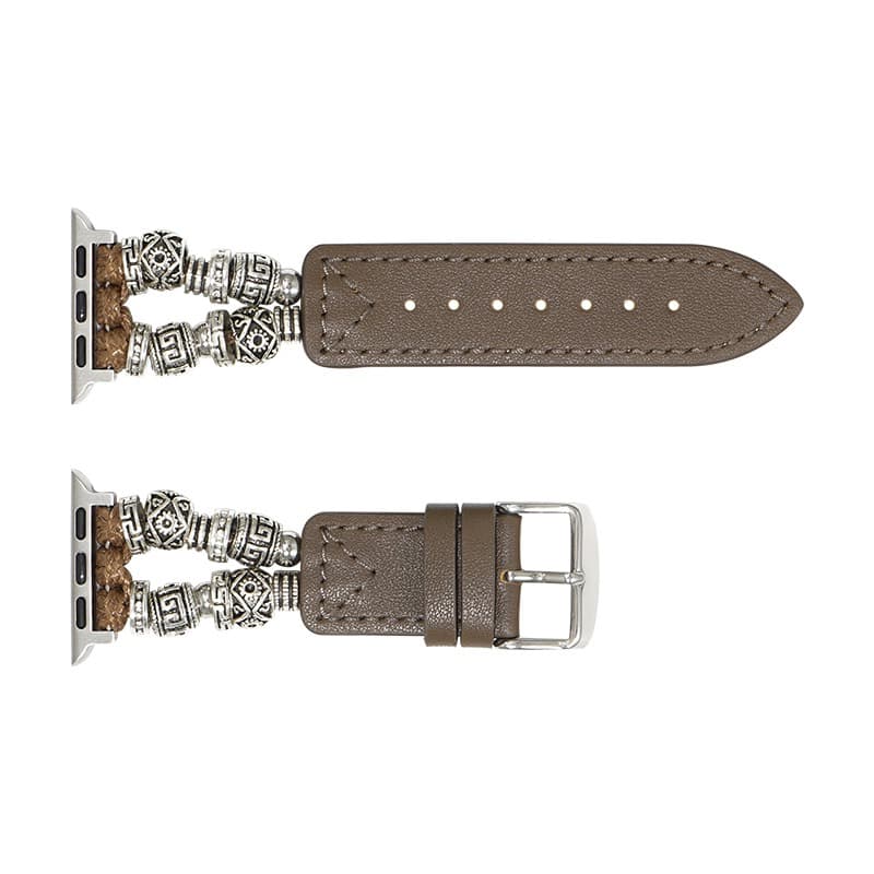 Biaodaige All, совместимый ремешок для часов 193 мм, искусственная кожа + цинковый сплав