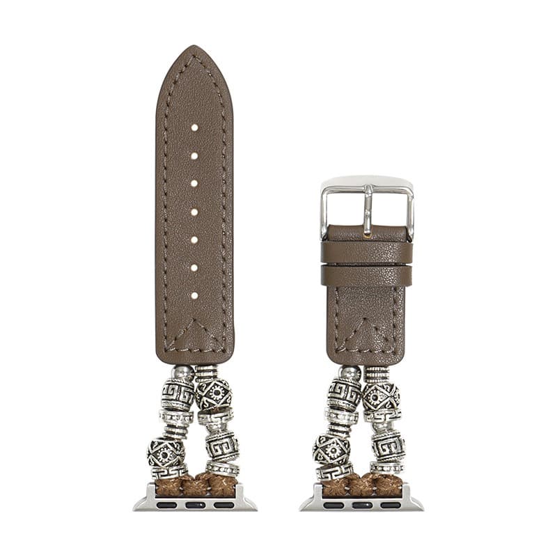 Biaodaige All, совместимый ремешок для часов 193 мм, искусственная кожа + цинковый сплав