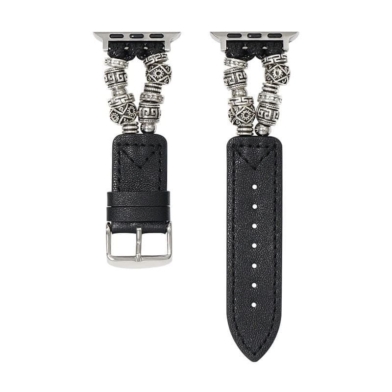 Biaodaige All, совместимый ремешок для часов 193 мм, искусственная кожа + цинковый сплав