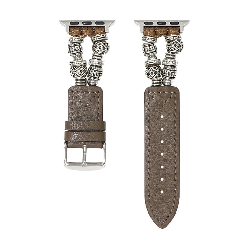 Biaodaige All, совместимый ремешок для часов 193 мм, искусственная кожа + цинковый сплав