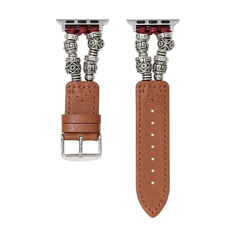 Biaodaige All, Compatibility Watch Band 193mm PU Leather+Zinc Alloy Material