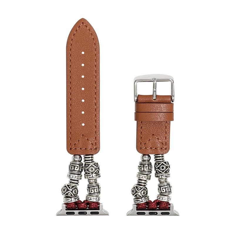 Biaodaige All, совместимый ремешок для часов 193 мм, искусственная кожа + цинковый сплав