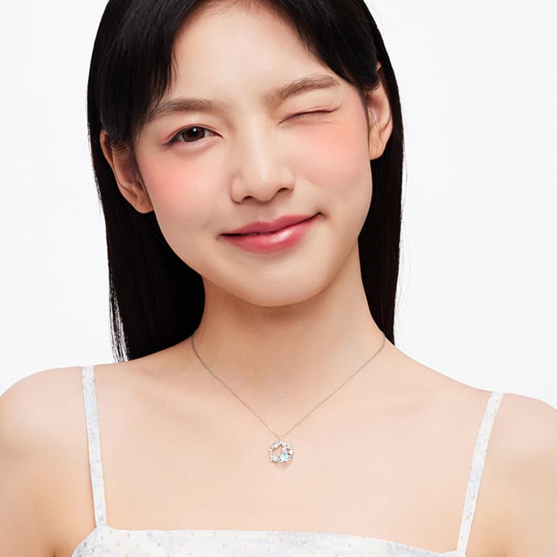 KADER S925 Серебряные ожерелья женские конфеты