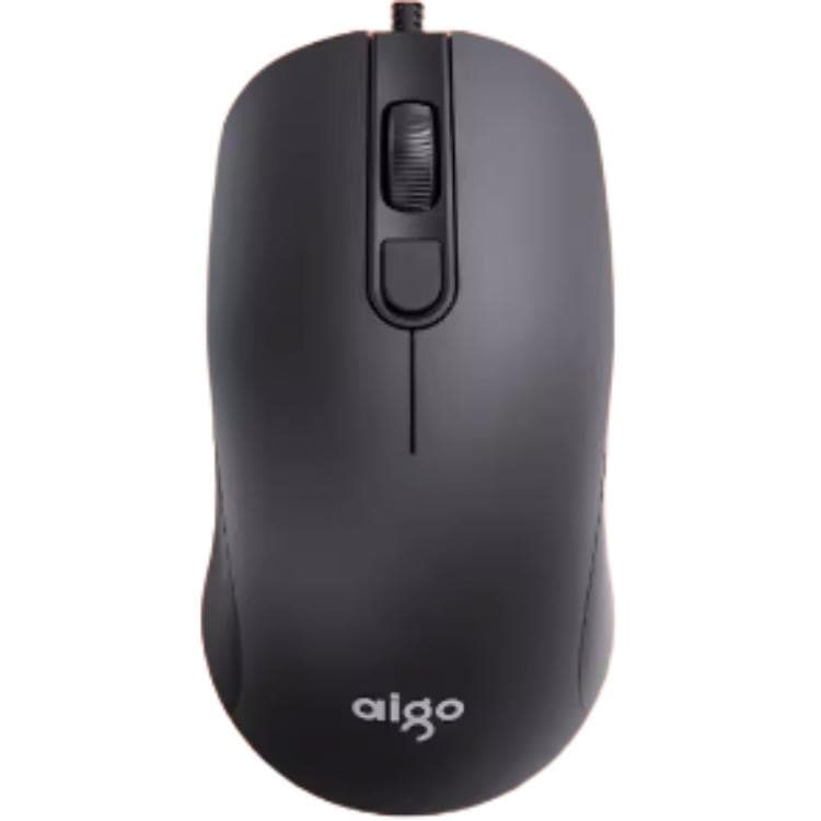AIGO Q21 Flash Sale Edition Проводная световая звуковая USB-мышь для офиса, дома, киберспорта, игр, портативная мышь