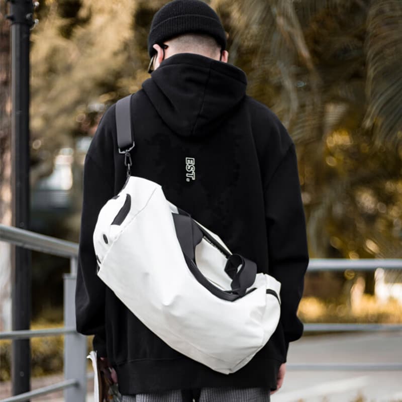 Сумка для багажа Warrior из искусственной кожи, дорожная сумка унисекс