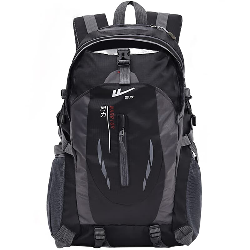 Warrior Nylon Fabric Travel Bag Tubas Unisex Black