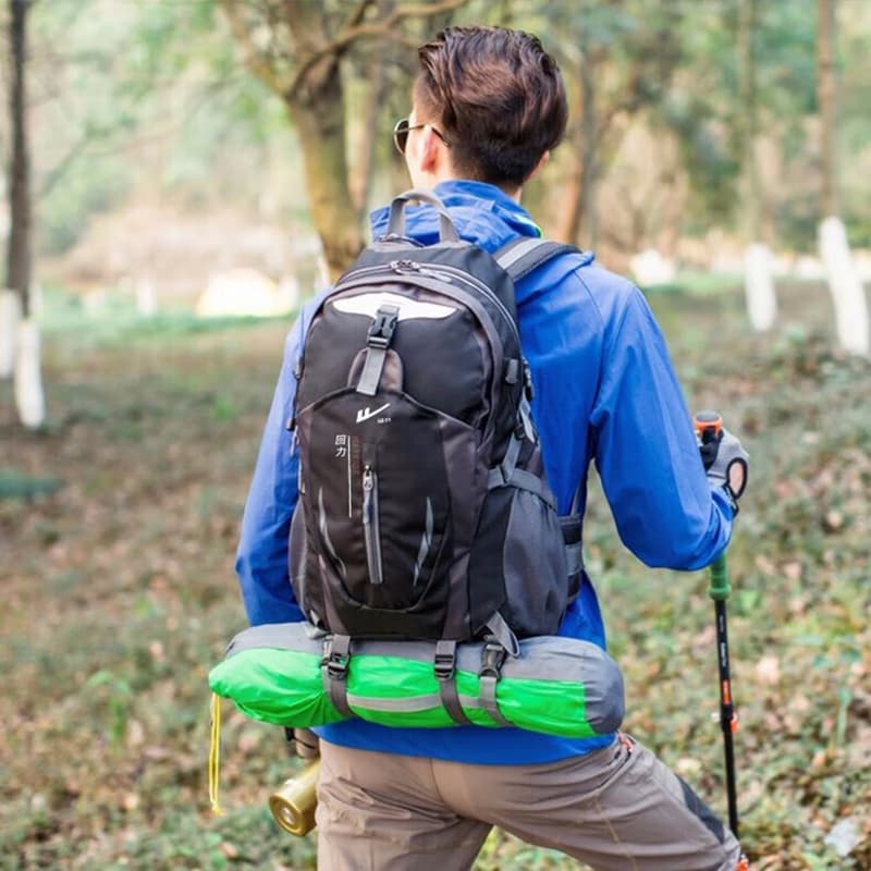 Дорожная сумка Warrior из нейлоновой ткани, тубы унисекс, черная