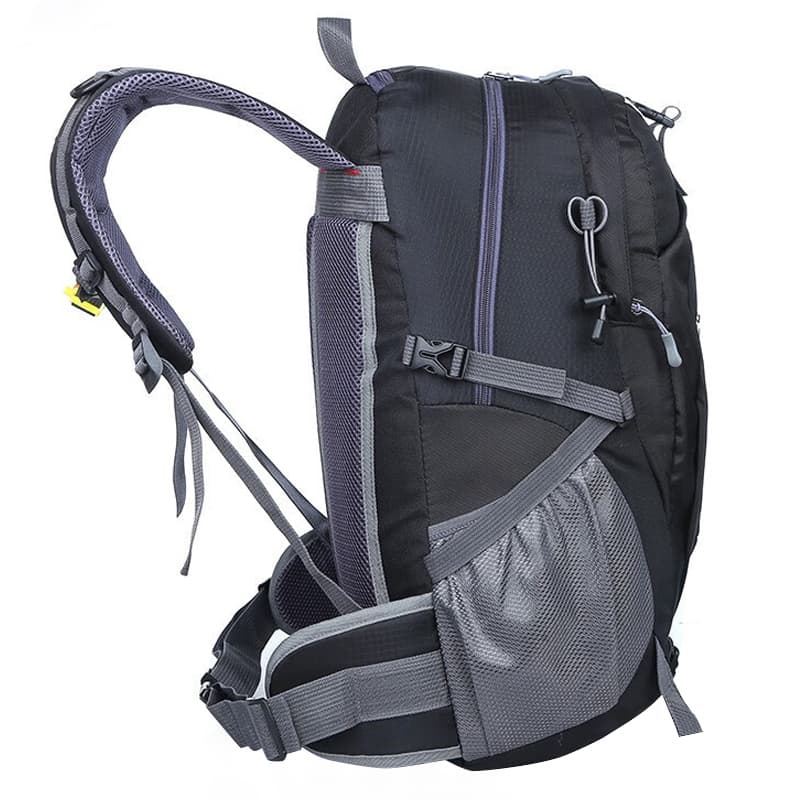 Дорожная сумка Warrior из нейлоновой ткани, тубы унисекс, черная