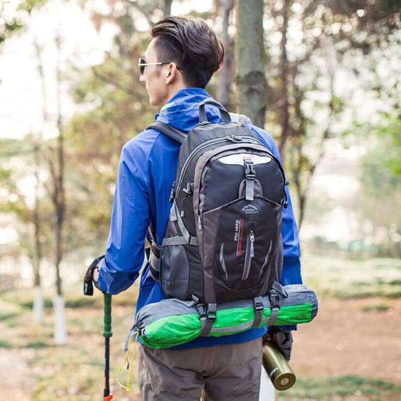 Дорожная сумка Warrior из нейлоновой ткани, тубы унисекс, черная