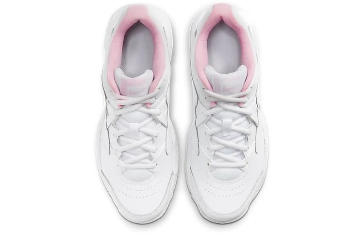 Женские кроссовки из пеноматериала Nike Court Lite 2 белого и розового цвета