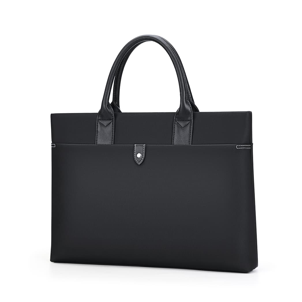 Нейлоновая сумка для компьютера WilliamPOLO, деловой портфель, мужской, средний размер, черный