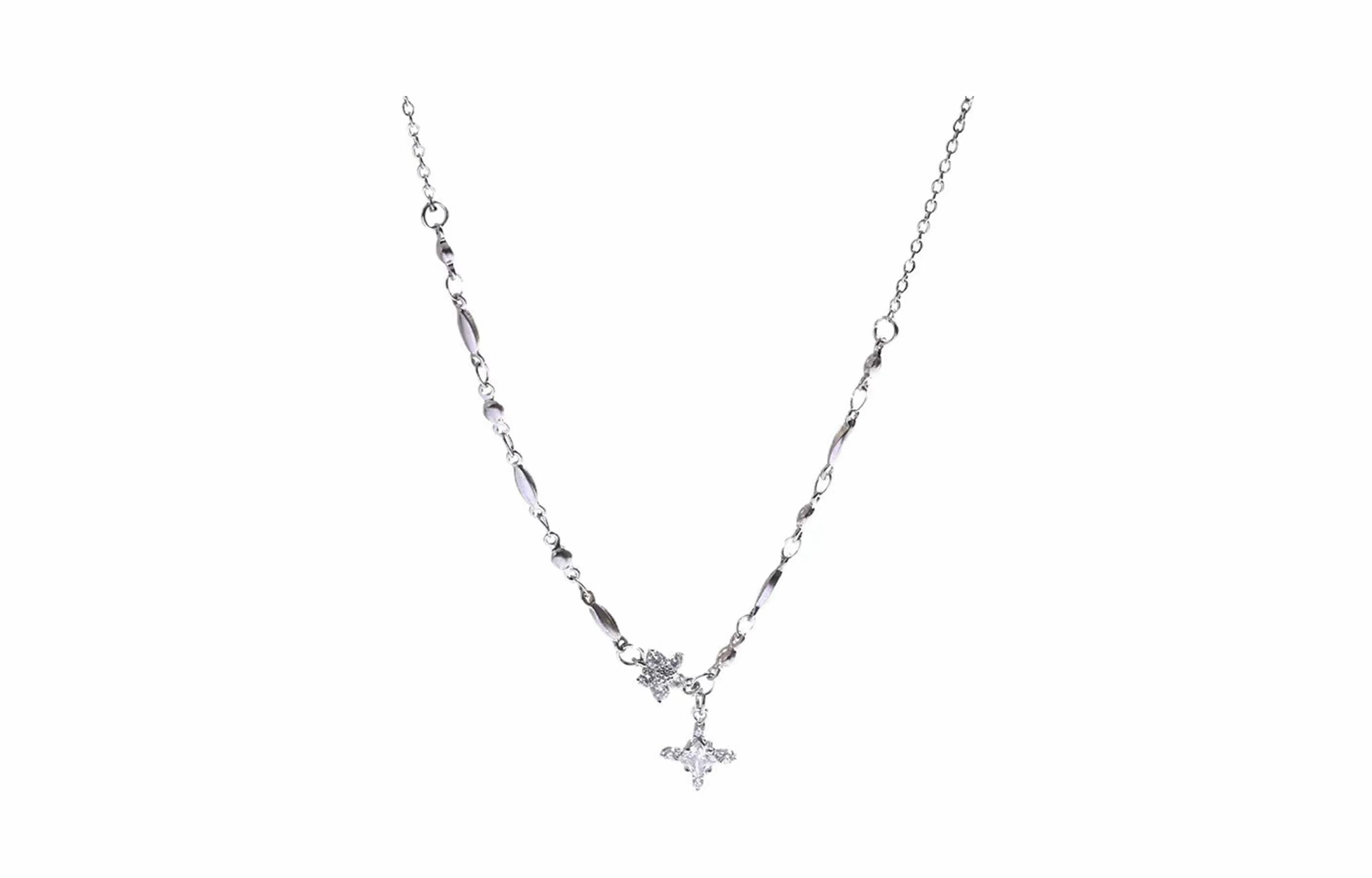 IOTS посеребренные ожерелья женские