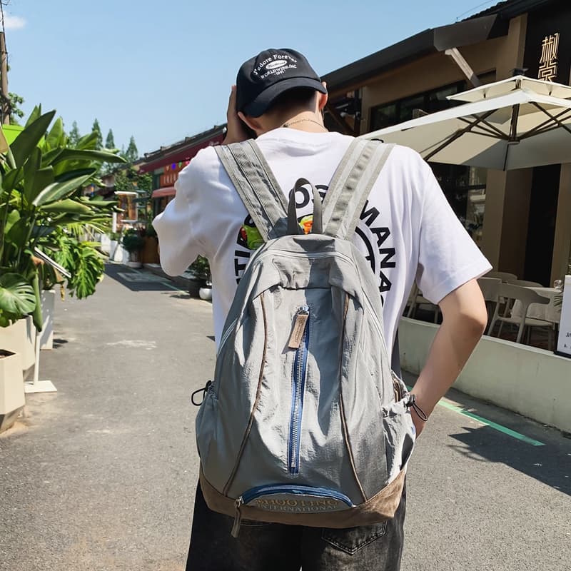 Рюкзак Deli Bear из нейлона, обычный, унисекс, черный/зеленый/розовый/красный/черный