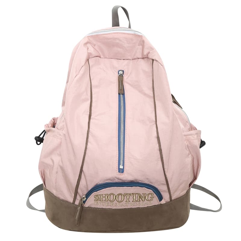 Рюкзак Deli Bear из нейлона, обычный, унисекс, черный/зеленый/розовый/красный/черный