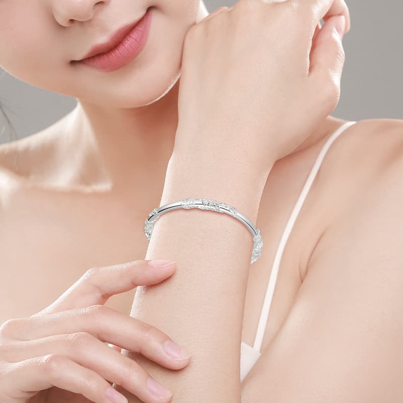 Женские браслеты из стерлингового серебра SINO GEM