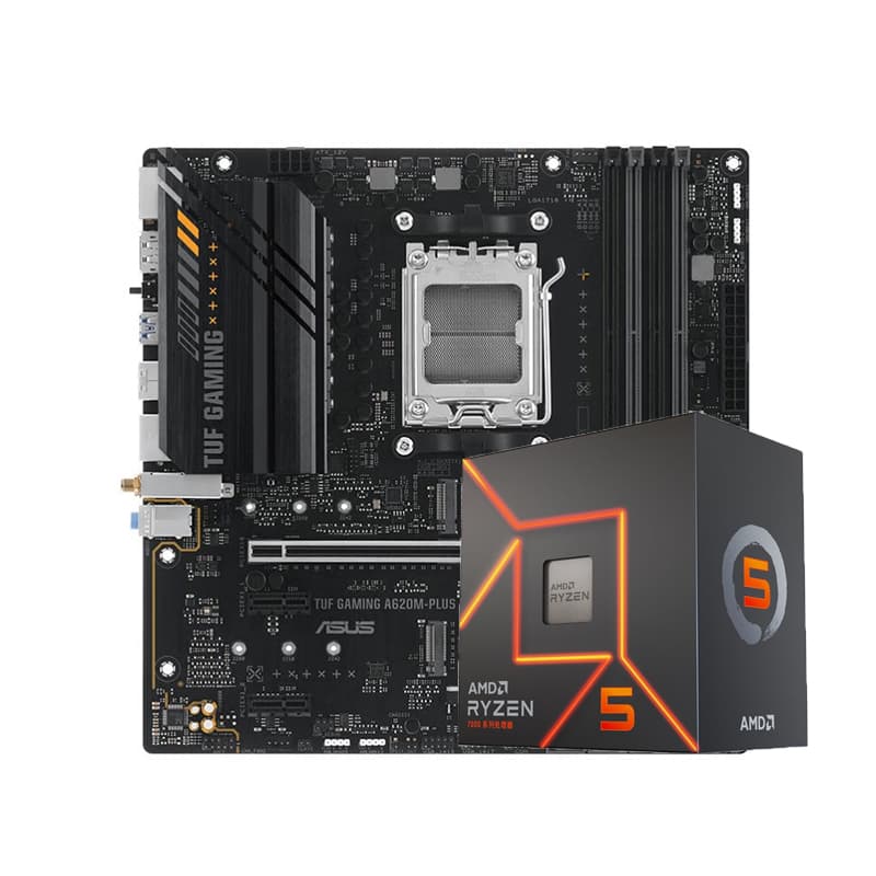 AMD Ryzen седьмого поколения в сочетании с комплектами материнских плат ЦП ASUS Gigabyte и MSI B650M/A620M Collection